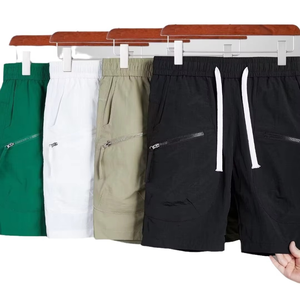 Pantalones cortos tipo cargo de algodón para hombre, nuevos de verano, de marca, clásicos, casuales, con múltiples bolsillos, tácticos, con cintura elástica, tipo jogger. - Product Image 3