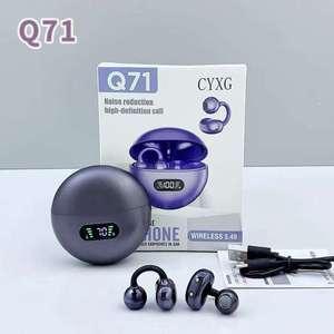 Audífonos Inalámbricos CYXG Q71, Auriculares de Clip Abiertos con Pantalla LED y Cancelación de Ruido - Product Image 1