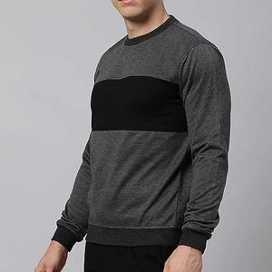 Nueva Moda, Ropa Casual para Hombre, Sudaderas 100% Algodón, las Más Vendidas, Ropa Exterior Elegante con Cuello Redondo, Venta al Por Mayor - Product Image 2