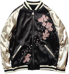 Unisex Sporty Spring Satin Varsity Letterman <b>Baseball</b> <b>Bomber</b> <b>Jacket</b> with Embroidery Patches Front Logo OEM Service Available - Product Image 2
