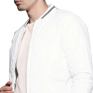 Veste de sport pour homme en toile de haute qualité personnalisée, à capuche, coupe-vent, matelassée, avec design personnalisé - Product Image 5