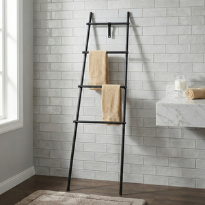 Sèche-serviettes mural en fonte de qualité Shopee, fabriqué à Taïwan, design moderne, finition chromée, type K/D pour hôtels - Product Image 2