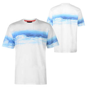 Camisetas y tops transpirables de corte regular para hombre, camiseta con estampado personalizado, camiseta de algodón ajustada. - Product Image 1