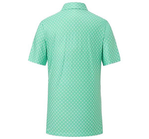 Chemises de golf pour hommes à manches courtes, imprimées, décontractées, athlétiques, avec poche, en tissu toile, infroissables, style gothique, extensibles sur les côtés - Product Image 2