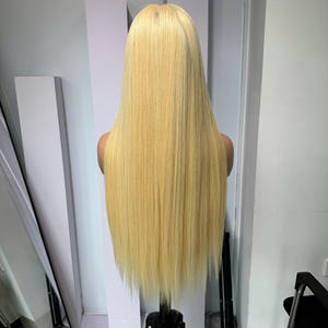 Extensiones de cabello humano vietnamita precio fábrica pelo natural hueso recto color rubio - Product Image 1