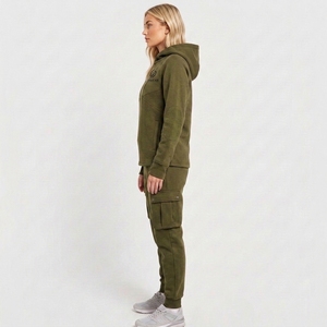 Conjuntos Deportivos de Dos Piezas de Moda para Invierno 2026, Lavados al Ácido, con Logotipo Bordado, Estilo Urbano, Casual, con Cordones - Product Image 3