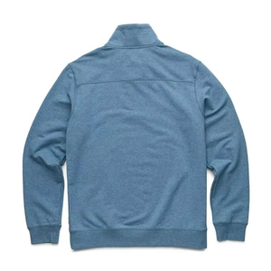 Sudadera Personalizada de Corte Holgado y Cómodo con Cierre de Media Cremallera, Cuello Alto, Lisa, de Algodón y Poliéster para Hombre, Sudadera Esencial con Mangas Caídas - Product Image 2