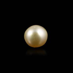 Perle dorée exquise de 4,65 carats, pierre précieuse en vrac pour bijoux fins - Product Image 2