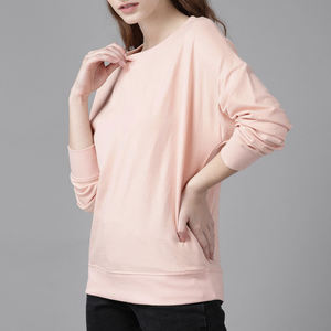เสื้อสเวตเชิ้ตแขนยาวผู้หญิงแบบสวมใส่สบายๆ สไตล์ลำลอง คอกลม ทรงหลวม สำหรับฤดูใบไม้ผลิและฤดูใบไม้ร่วง - Product Image 3