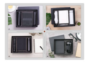 Set de Regalo de Agenda de Cuero PU para Negocios, Cuaderno, Bolígrafo, Taza, Llavero, Botella de Agua, Soporte para Móvil, Personalizado para Año Nuevo, Día de la Madre/Día del Padre - Product Image 5