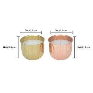 Bougie parfumée Midnight Magic dans un pot en métal, aromatique, sans fumée, pour la décoration de la maison, la relaxation, le spa, les cadeaux - Product Image 2