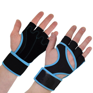 Guantes Deportivos Unisex de Medio Dedo, Compatibles con Pantalla Táctil, de Poliéster, para Entrenamiento, Gimnasio, Ejercicio, Levantamiento de Pesas, Duraderos - Product Image 1