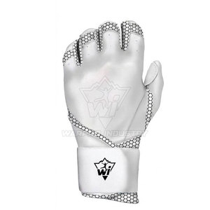 Guantes de Béisbol de Cuero de Alta Calidad, Personalizados con Impresión y Costuras, Correa de Muñeca Ajustable, Servicio OEM Personalizado - Product Image 2