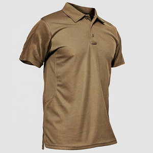 Camisas Polo Deportivas de Secado Rápido al por Mayor, Camisas Polo de Golf con Botones, de Algodón y Spandex, que Absorben la Humedad - Product Image 6