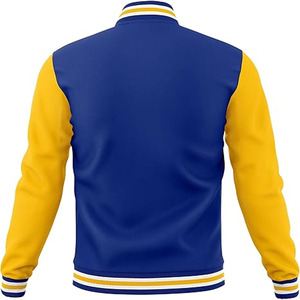 Manufacturer Wholesale Custom Jacket Letterman Plus Size Varsity Jacket <b>Man</b> Winter Jacket For <b>Men</b> - Product Image 4