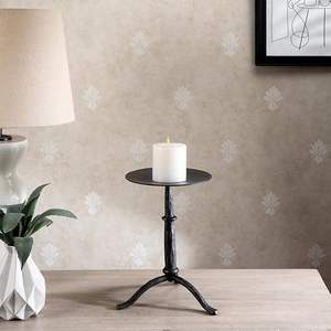 Premium Unique Design Single Arm Metal Candle Holder Wedding <b>Table</b> Candelabra for Home and Event Decoration At Best Prices - Product Image 3
