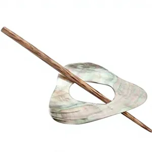 กิ๊บติดผมทำมือทรงกลมประดับคริสตัลสำหรับงานปาร์ตี้ - Product Image 1