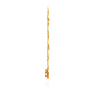 GLEAMORA ENTERPRISE Pendentif Cœur en Or Jaune avec Diamant de Laboratoire Taille Brillant pour Femme, Tendance, 14K, 6.1g, Couleur H, Usage Quotidien - Product Image 3