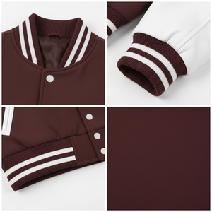 Veste universitaire en mélange de coton pour homme, 360 GSM, coupe classique, fermeture boutonnée, manches longues, usage quotidien décontracté, durable, service OEM - Product Image 5