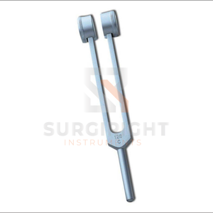 Diapasón de diagnóstico de aluminio de 512 Hz, instrumento médico profesional para evaluación auditiva y pruebas sensoriales de Blush Surgical - Product Image 1