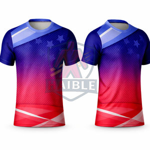 เสื้อยืดกีฬาผู้ชายสไตล์ลำลอง ระบายอากาศได้ดี ผลิตจากโพลีเอสเตอร์ 100% ผลิตในปากีสถาน - Product Image 3