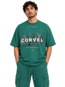 High Quality Cotton <b>men's</b> <b>shirts</b> DTG Graphic Artwork Custom Logo <b>Men's</b> T-<b>Shirt</b> Oversized Fit Crew Neck Short Sleeve Printed Tee - Product Image 4