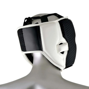 Casque de boxe en cuir respirant personnalisé avec logo, prix de gros professionnel, protection durable, en vente sur mesure - Product Image 2