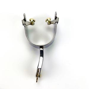 อุปกรณ์ขี่ม้าสแตนเลสสีพื้นแบบทึบ - Product Image 4
