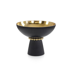Moderna Tazón de Vidrio con Asas Metálicas, Elegante Diseño Nuevo, Tazón para Comida, Aperitivos, Postres y Frutas, Vajilla Personalizada - Product Image 6