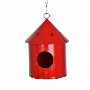 Grande Maison pour Oiseaux en Métal, Décoration de Jardin, Niche pour Oiseaux, Cage et Abri pour Animaux de Compagnie - Product Image 1