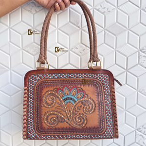 Genuine Leather New Arrival Hand Tooled Leather Shoulder <b>Bag</b> Gypsy <b>Boho</b> Latest Designer Handmade Western Stylish Multi Uses <b>Bags</b> - Product Image 1