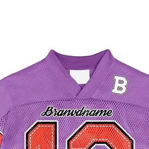 Camiseta de Fútbol Estilo Americano para Hombre, Personalizable, para Prácticas Deportivas, con Impresión de Nombre del Equipo, Servicio OEM - Product Image 4