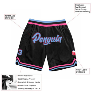Shorts de basket-ball en maille blanche pour hommes avec lettrage noir et bandes latérales, taille élastique, sportifs, respirants, longueur courte - Product Image 6
