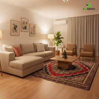 Premium Quality Living Room Carpet Rug | Traditional Ethnic Pattern Design | Elegant Floor Decor for Indian Homes Interior Decor