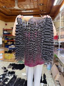 Cheveux humains vierges en vrac, boucles birmanes, cheveux humains vietnamiens non traités, boucles pixie, mèches de cheveux bouclés birmanes, fournisseurs - Product Image 3