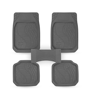 Roadpower (RP-RBR-1515) Alfombrillas Universales para Auto de Caucho Resistente para Todo Clima, con Patrón de Banda de Rodadura Profunda y Fáciles de Limpiar - Product Image 1