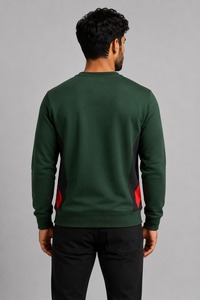 Sudadera de Forro Polar Grueso para Hombre, Cuello Redondo, Manga Larga, Cálida, Informal, para Senderismo, Viajes, Ropa Deportiva, Cómoda - Product Image 5