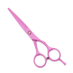 Ciseaux à cheveux professionnels en titane haute performance, revêtement poudré, 5 1/2 pouces, ergonomiques, en acier inoxydable - Product Image 1