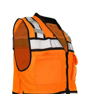 Chaleco de Seguridad de Alta Visibilidad para Trabajadores de la Construcción, Chaleco Reflectante con Múltiples Bolsillos Utilitarios, Chaleco de Trabajo Premium - Product Image 3