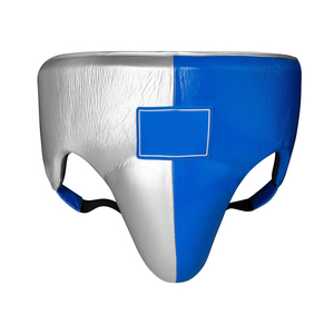 Protection inguinale en cuir personnalisée de haute qualité avec logo, équipement de sécurité sportive pour les arts martiaux et l'entraînement de boxe. - Product Image 4