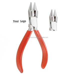 Alicates de Punta Redonda con Cortador de 130 mm, de Acero Inoxidable, para Fabricación de Joyería, Alicates para Rosarios, Personalizados - Product Image 4
