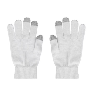 Mitaines unisexe personnalisées en maille épaisse, chaudes, imperméables et compatibles écran tactile pour l'extérieur et le sport – Vente en gros - Product Image 1