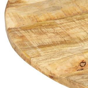 Mesa auxiliar de madera de mango macizo 26,8 \ "x26.8 \" x22 \ "Muebles para el hogar - Product Image 4