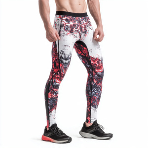 Women <b>Base</b> <b>Layer</b> Sublimation Pants Workout Fitness Wear Tight Pants Ladies Elastic Waist <b>Base</b> <b>Layer</b> Compression Leggings - Product Image 3