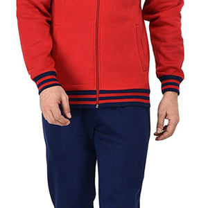 Survêtement homme color block à manches longues et col montant, coupe décontractée, tissu mi-lourd, idéal pour l'automne - Product Image 6