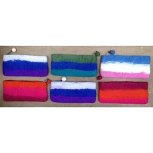 Bolso de Fieltro Creativo con Cremallera Bordada para Mujer, con Correa de Cadena y Forro 100% Algodón, Ecológico para Uso Diario - Product Image 4