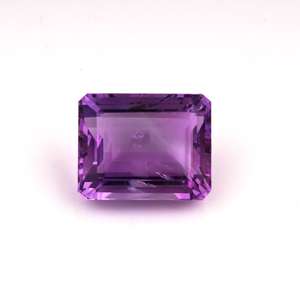 Aigue-marine naturelle taille émeraude, pierre précieuse en vrac, cristal violet certifié IGI, argent sterling 925 pour la fabrication de bijoux et bagues - Product Image 6