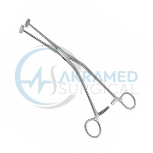 Pinzas Anguladas en Forma de T AKRAMED Millin, Instrumento Quirúrgico de Urología de Acero Inoxidable, CE ISO, Pinzas Reutilizables para Próstata - Product Image 1