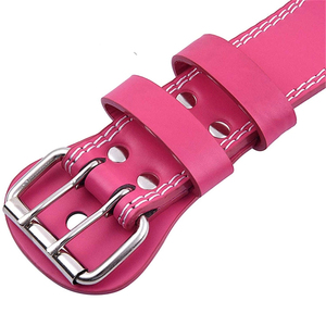 Ceinture de musculation réglable en cuir de vachette avec logo personnalisé, support de levier de 13 mm, pour hommes et femmes - Product Image 6