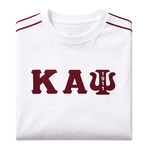 Maglietta Kappa Alpha Psi con Lettere Greche 1911 Bianca, Abbigliamento per Fraternità Greca con Design Classico, Comfort Premium e Stile Senza Tempo - Product Image 6